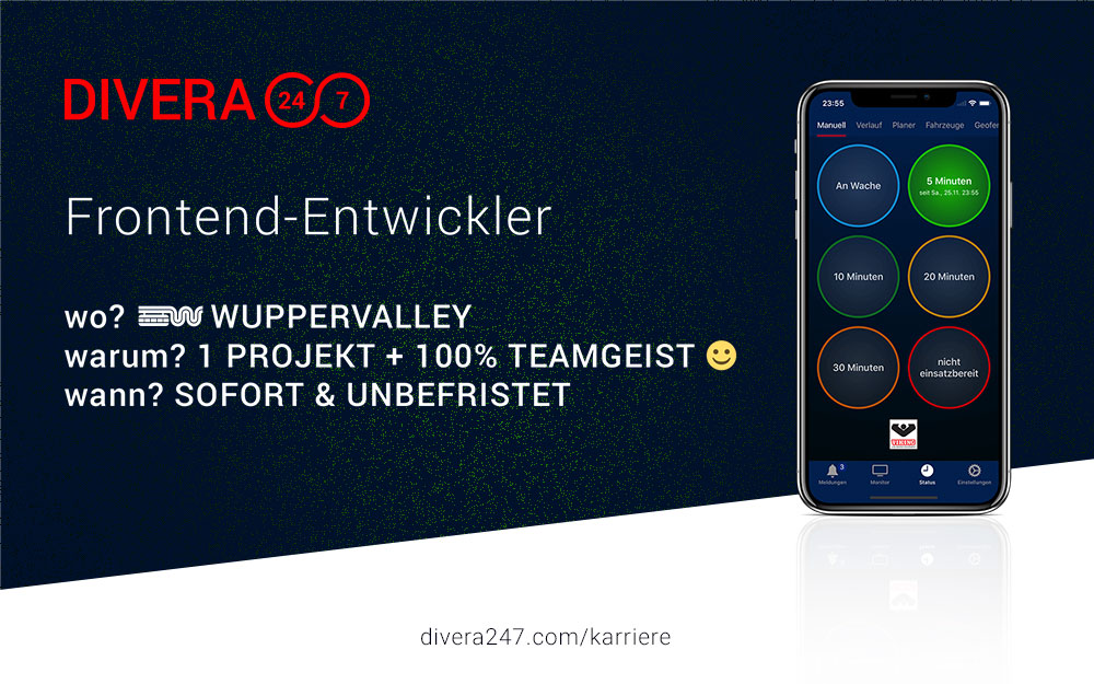 Experte für Typescript und Vue.js gesucht! Stellenanzeige für einen Frontend-Entwickler (m/w/d) in Wuppertal