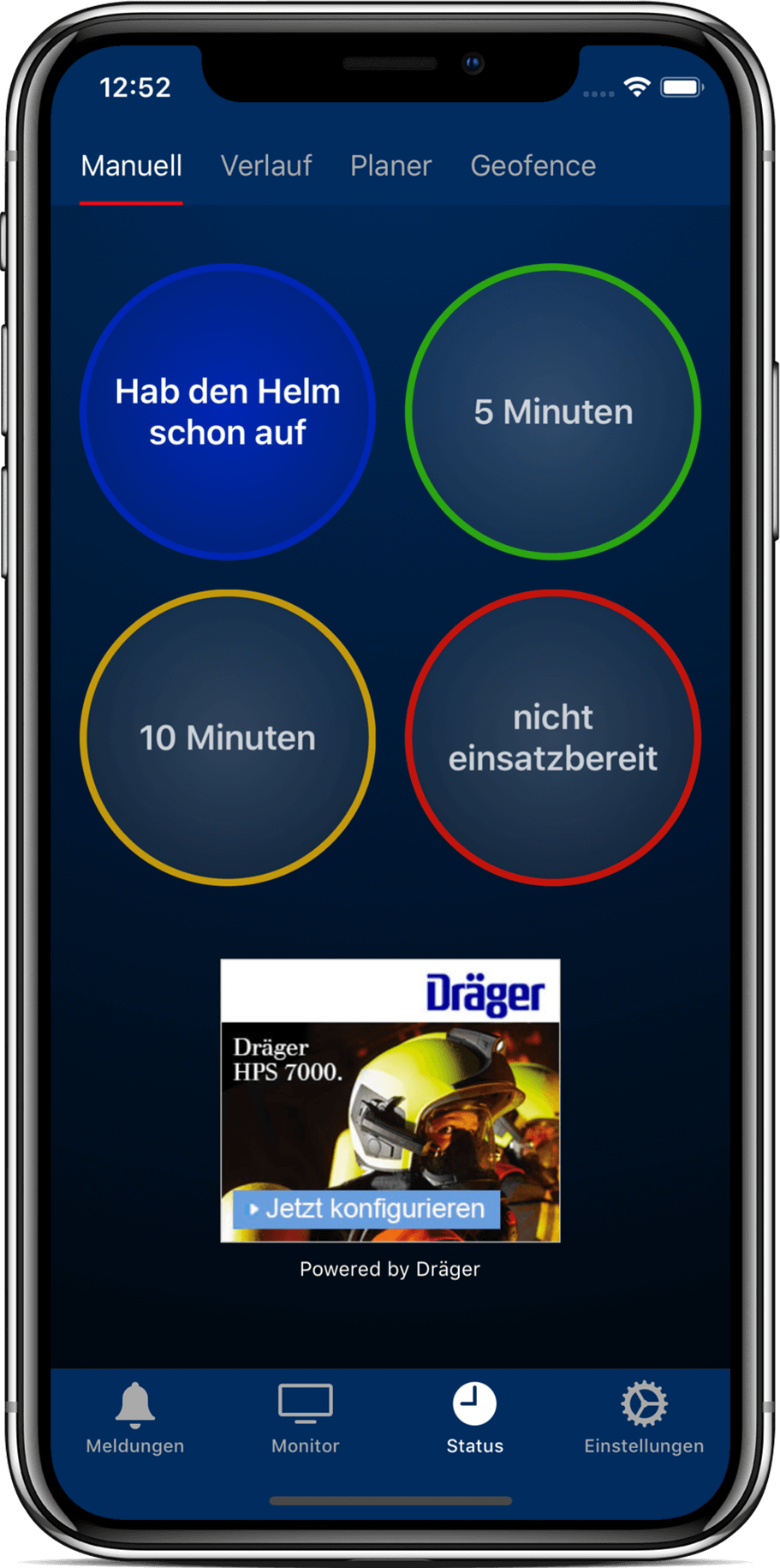 Draeger als Spezialist für lebensrettende Technik und Ausrüstung hat die kostenlose Version der App DIVERA 24/7 im Jahr 2019 unterstützt