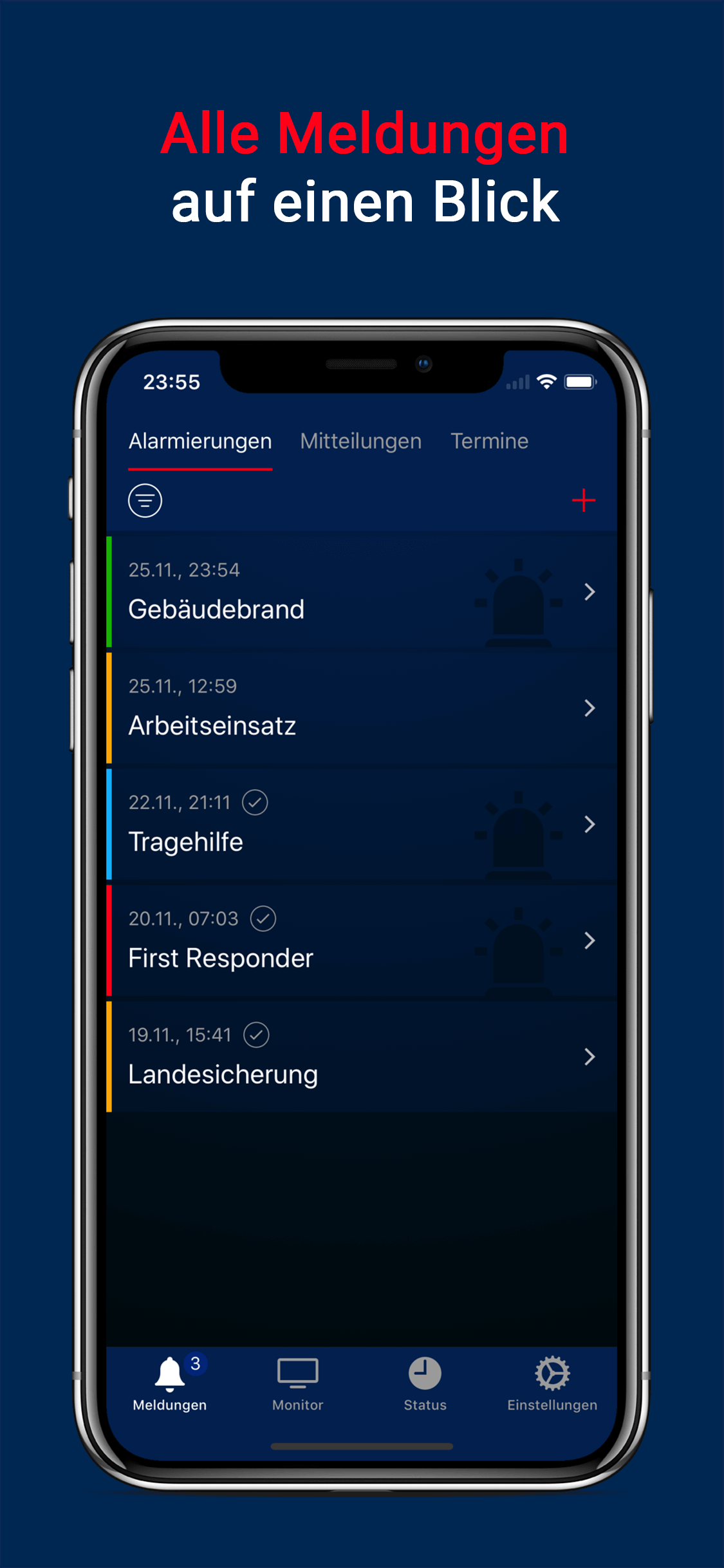 Alarms