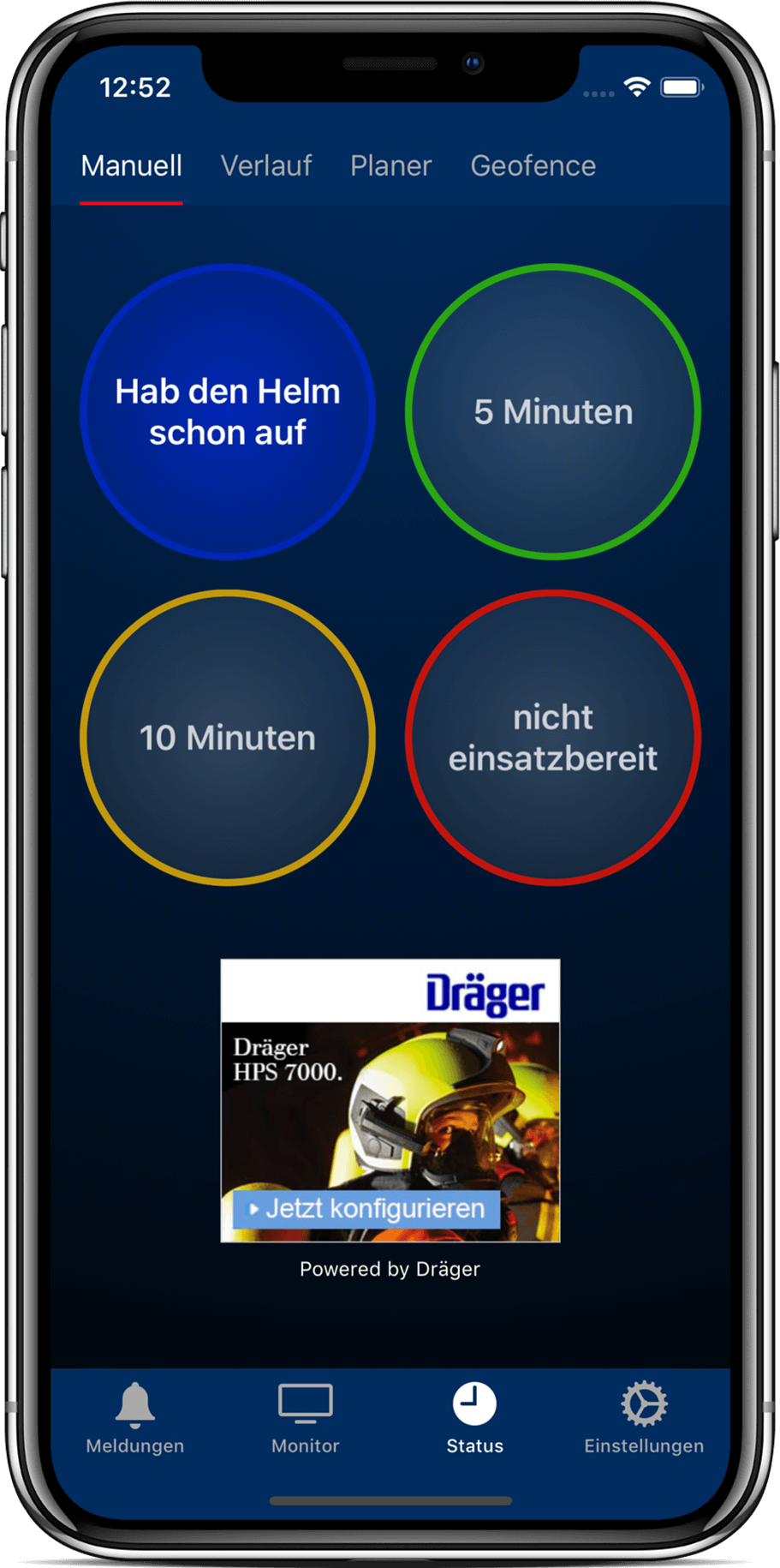DIVERA 24/7 Draeger Fire Preview - App Iphone